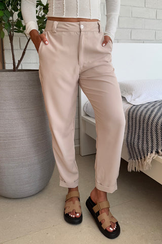 PANTALÓN CLÁSICO VIVALDI - BEIGE