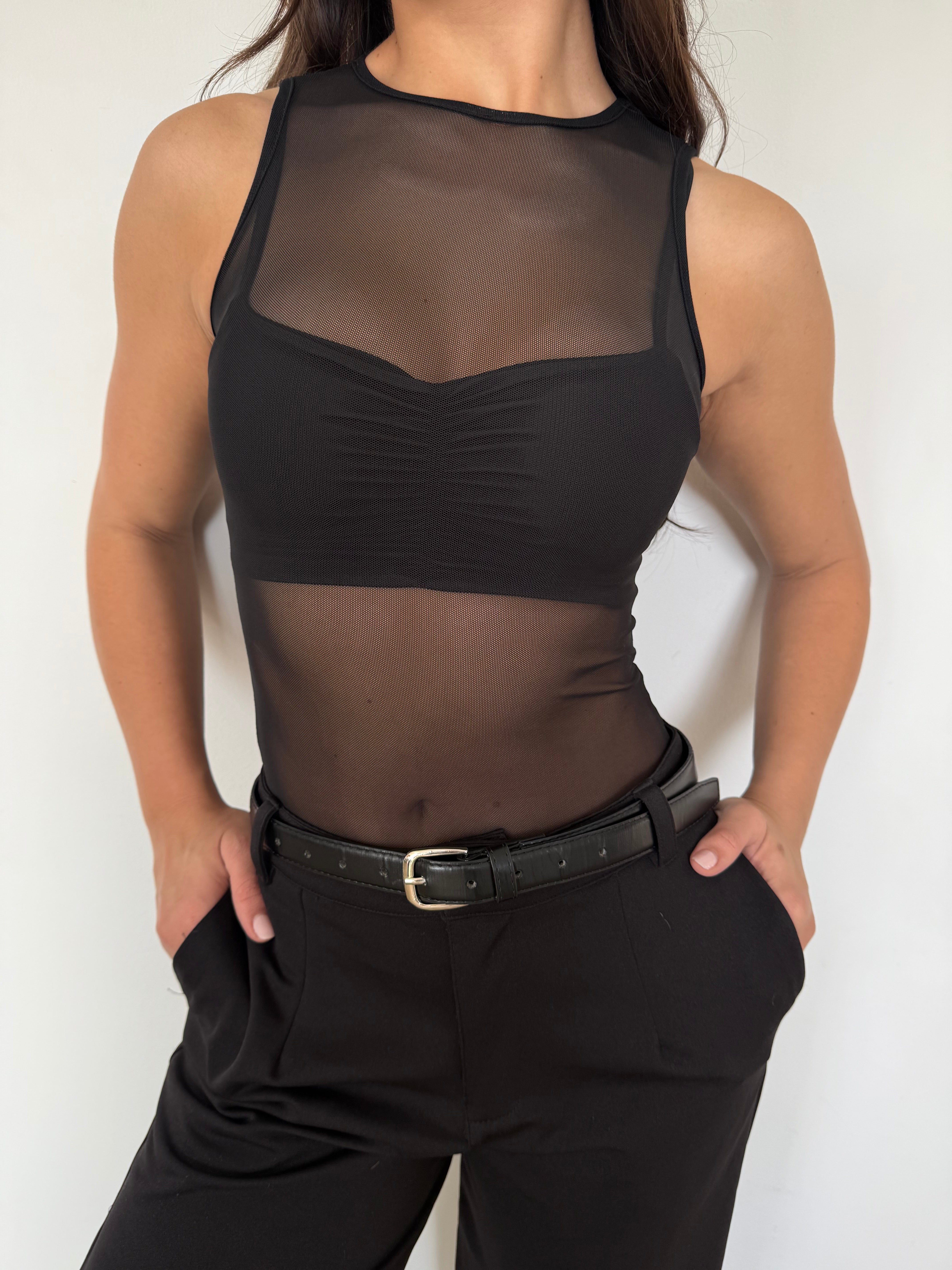 BODY MALLATEX RECOGIDO -   NEGRO