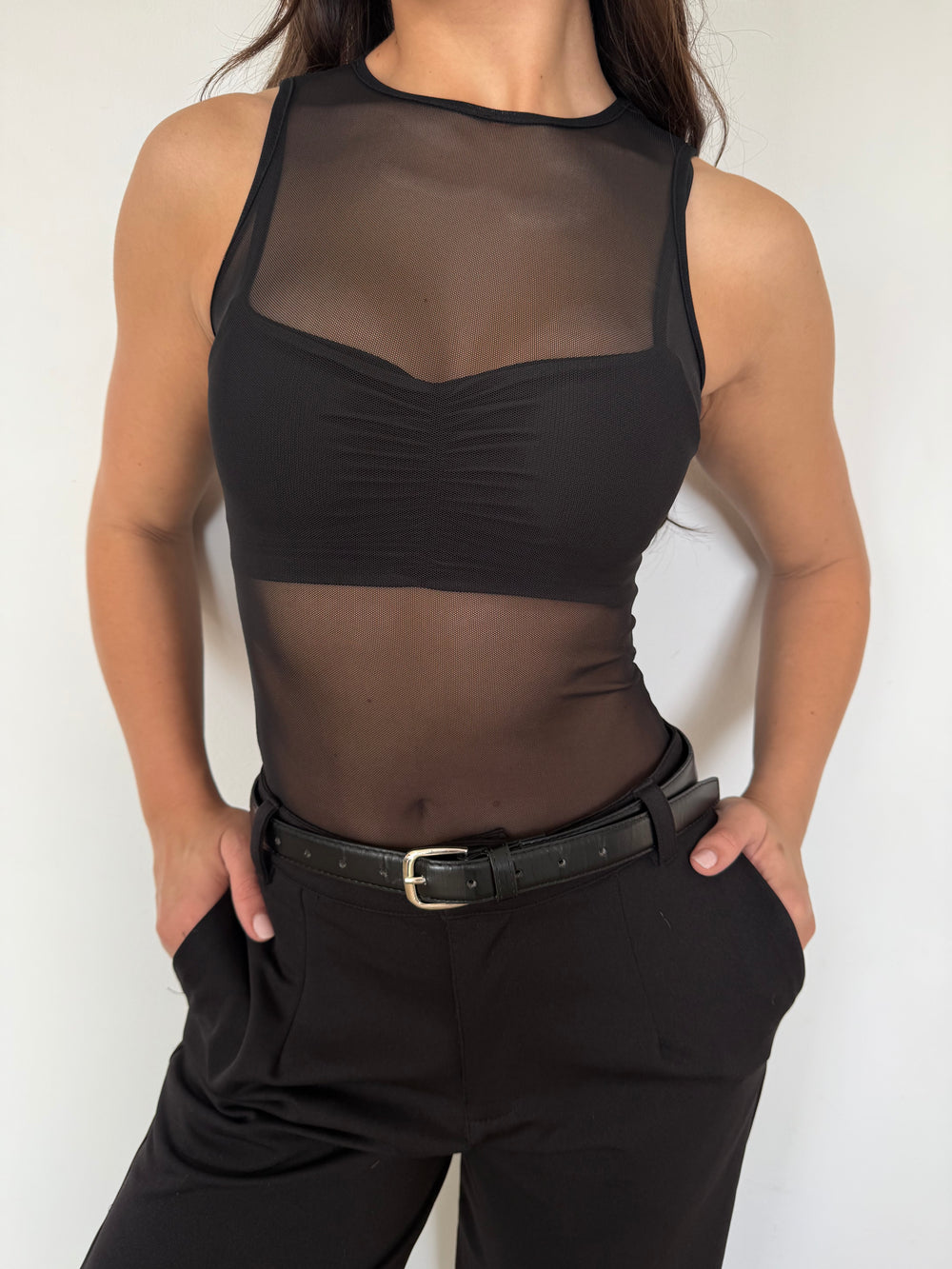 BODY MALLATEX RECOGIDO -   NEGRO