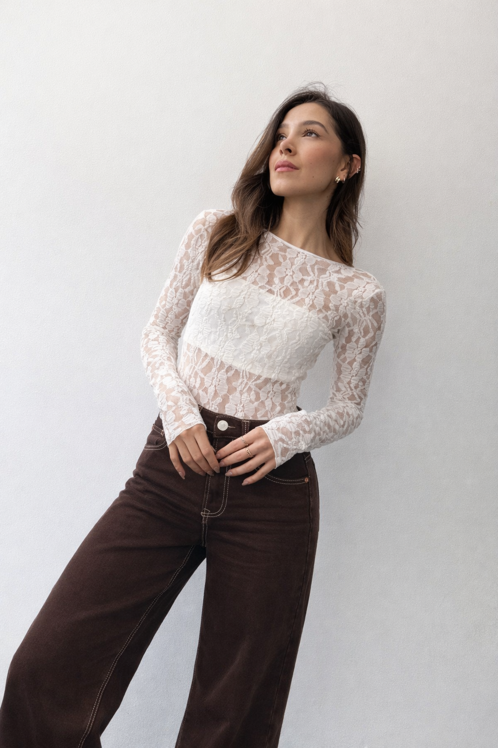 BODY ESCOTE BLONDA - MARFIL