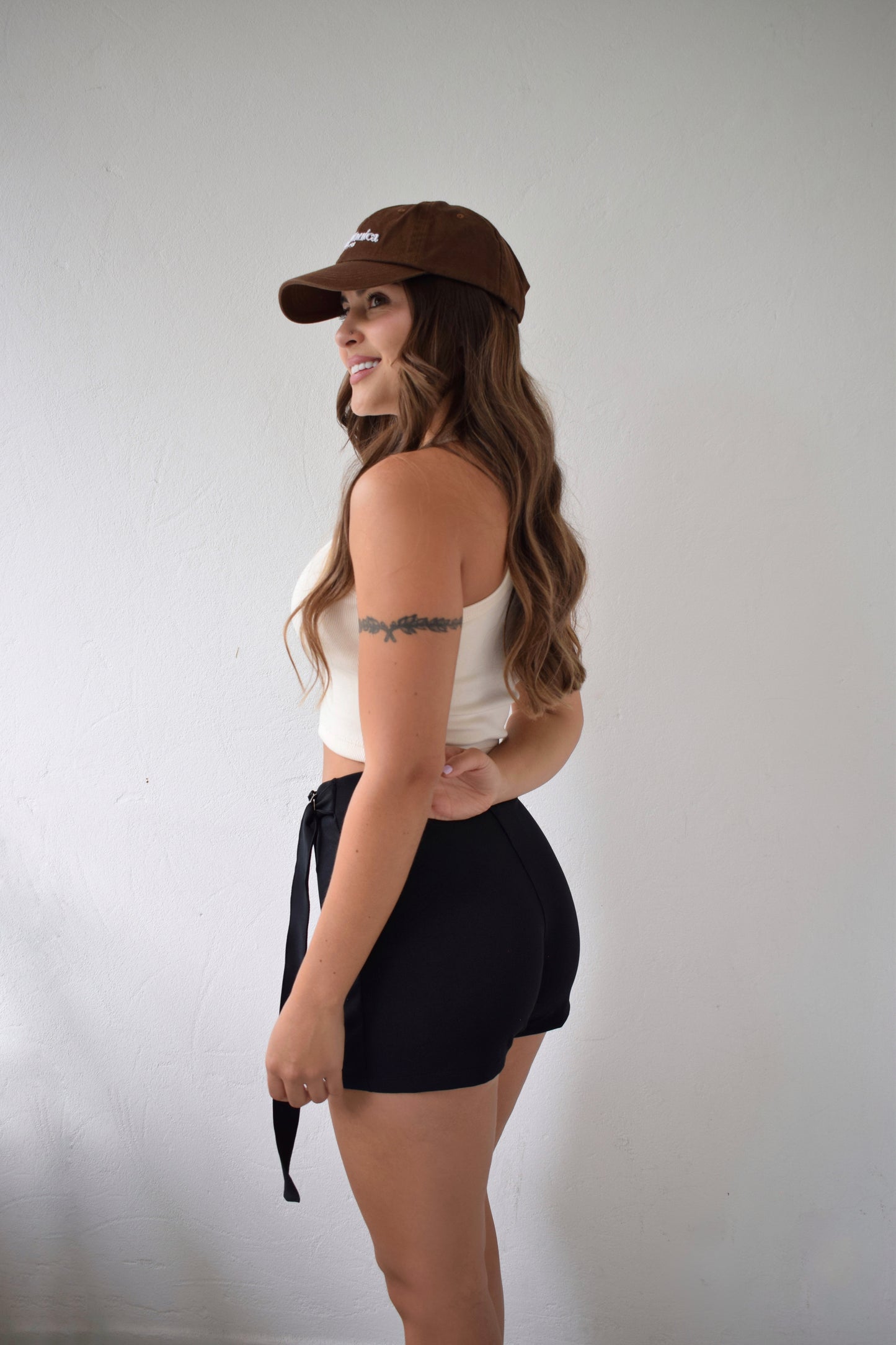 FALDA SHORT ANISTON - NEGRO