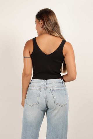 CAMISILLA BÁSICA LAUROLS - NEGRO