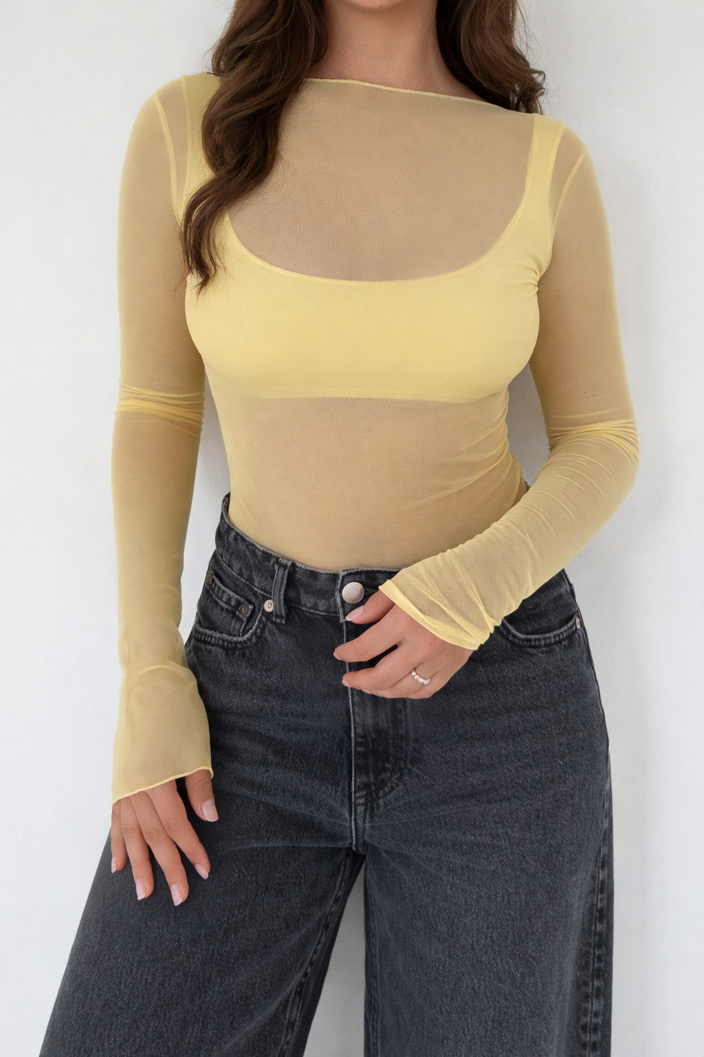 SET BLUSA MALLATEX - AMARILLO