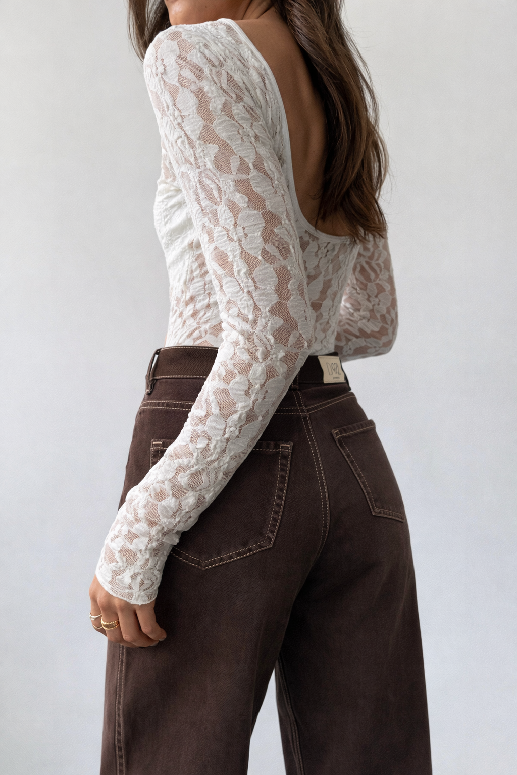 BODY ESCOTE BLONDA - MARFIL