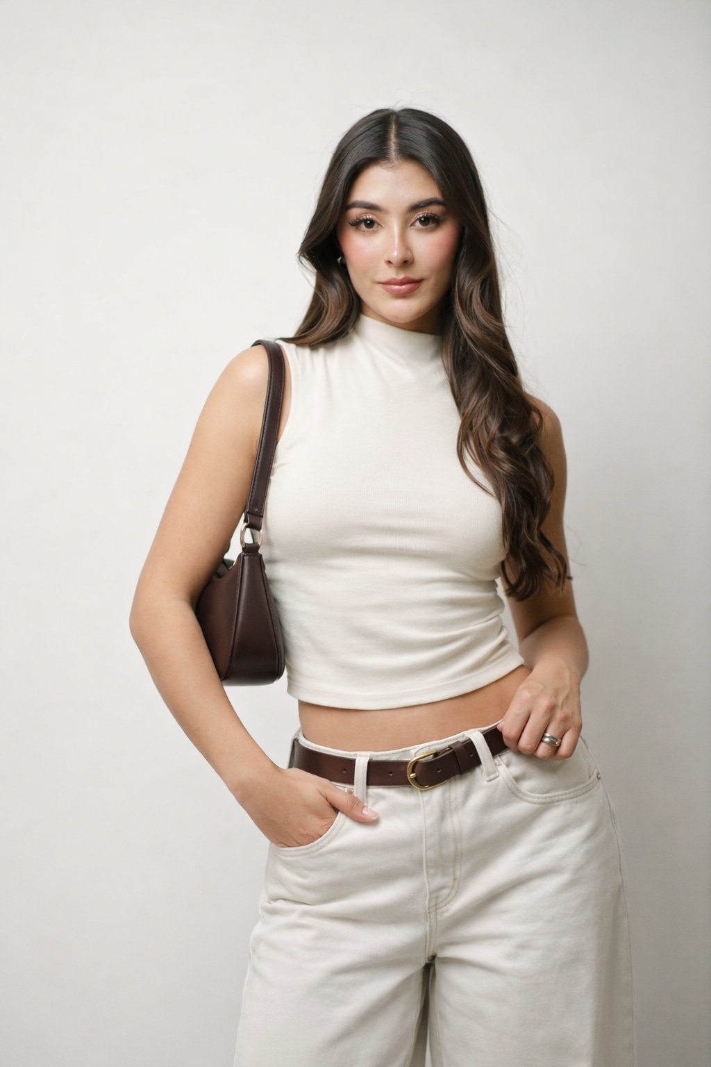 BLUSA RECOGIDO - MARFIL