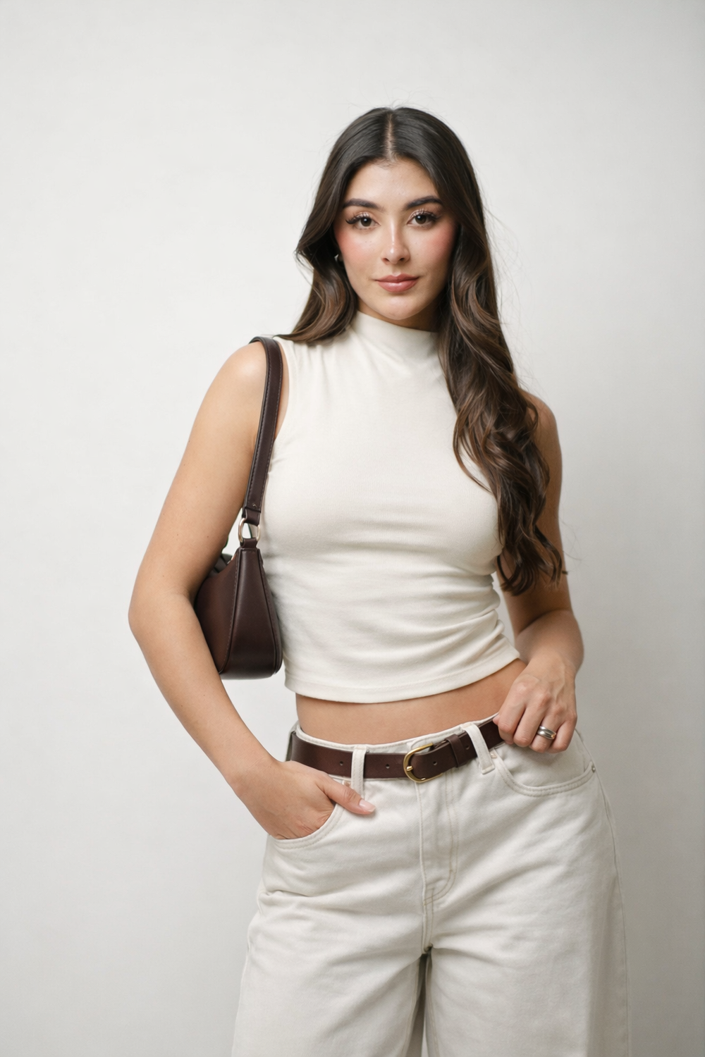 BLUSA RECOGIDO - MARFIL