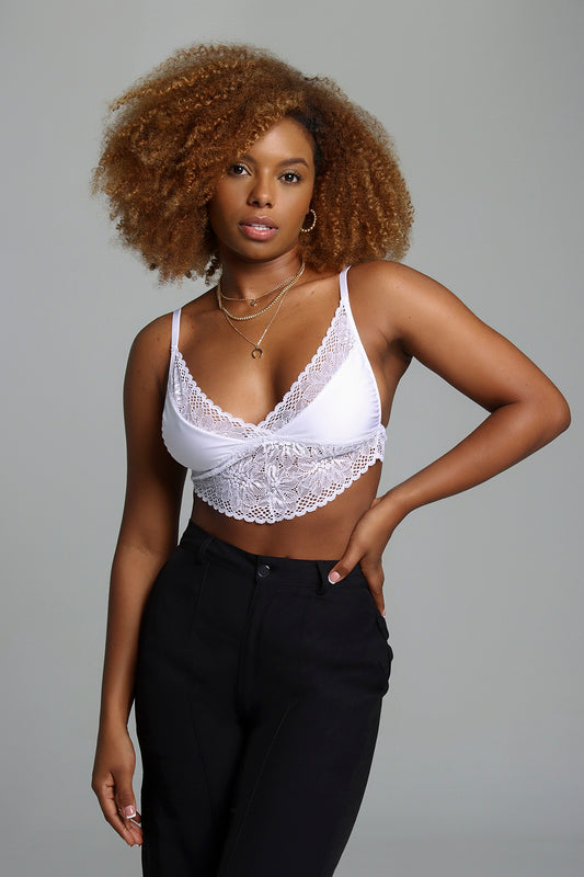 Bralette Temptation - Blanco